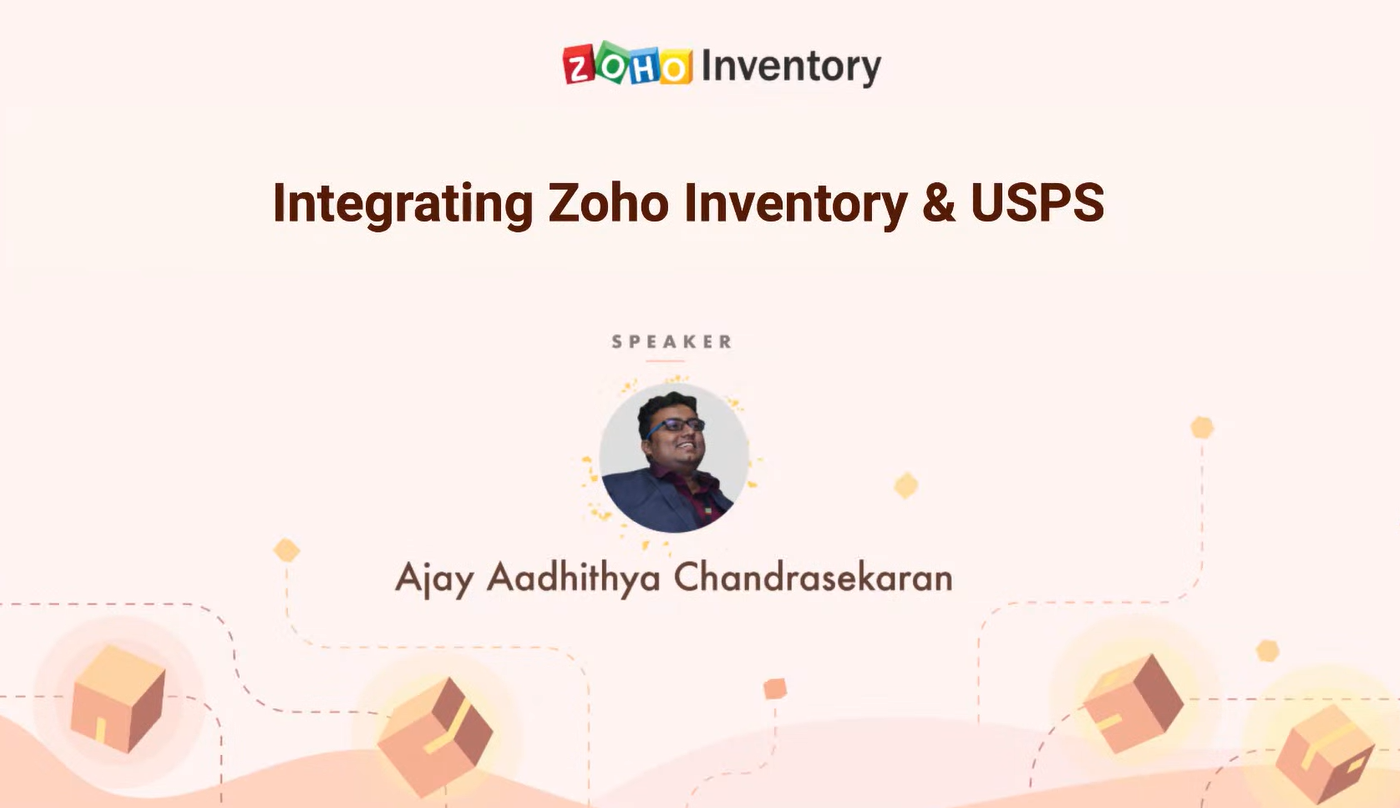 integrating zoho inventory and USPS