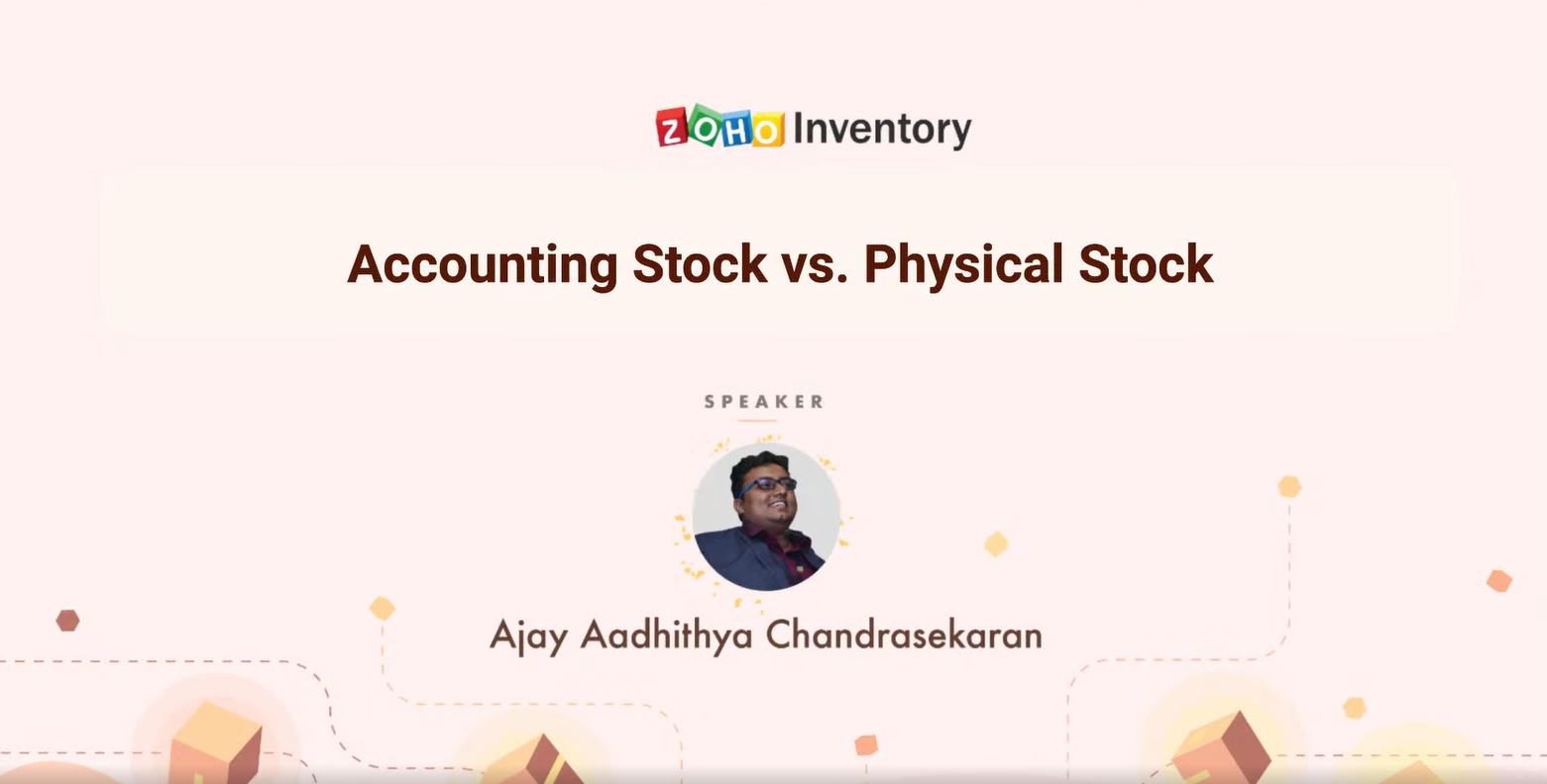 accounting vs physical stock