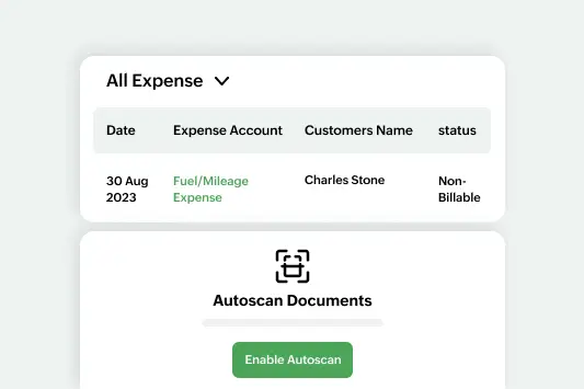 Auto Scanning Screen