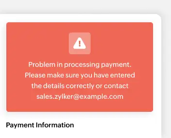 Error Resolution