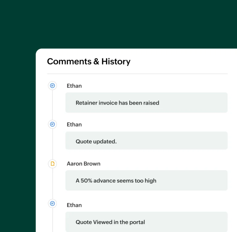 Comment and History