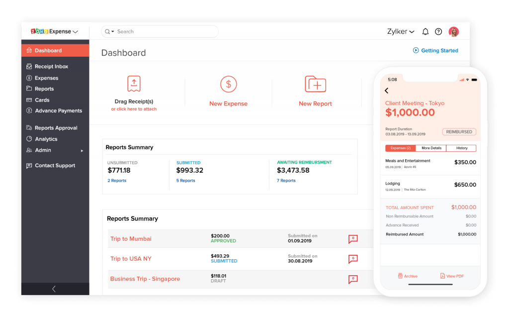 Expense Demo Video