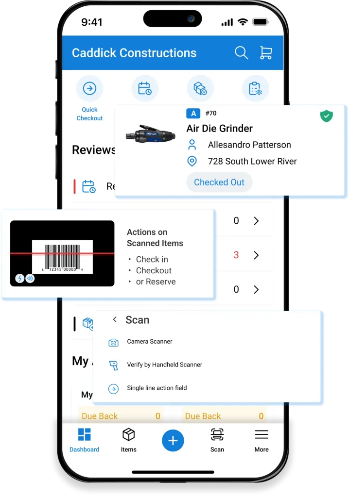 EZO mobile app screen