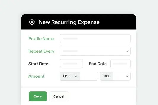 New Recurring Expenses