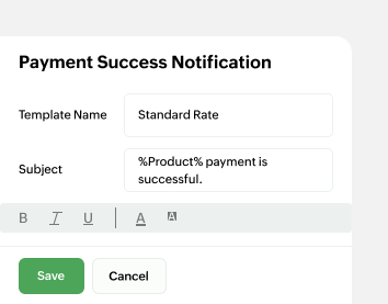 Payment Success Notifications