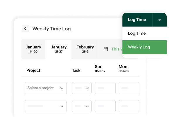 Timesheet Record Time