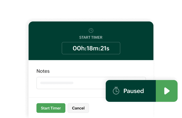 Timesheet single click