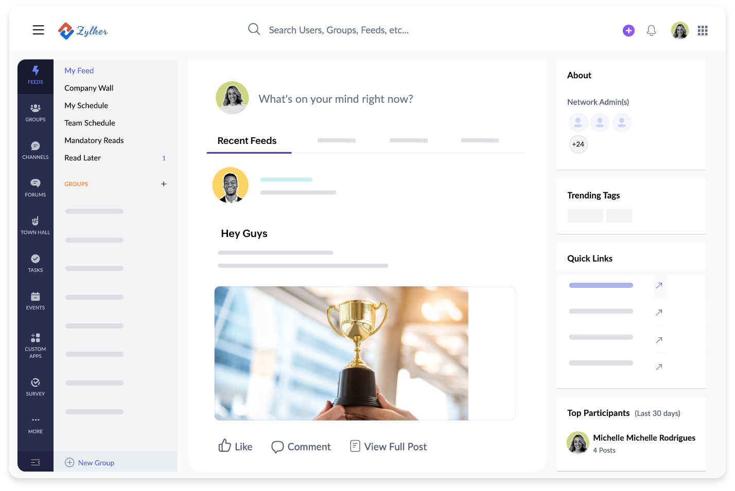 zoho connect
