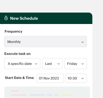 Set Automated Tasks