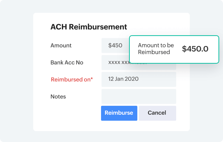 Reimbursements without a hitch