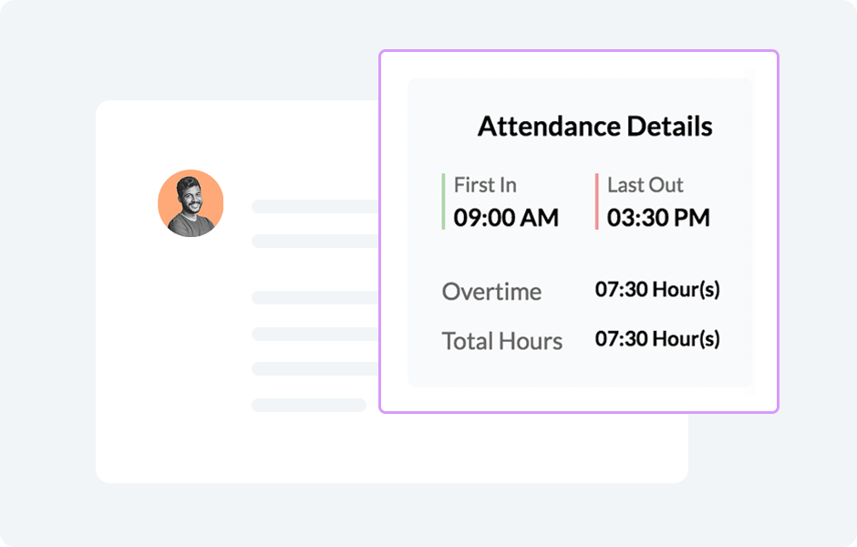 Attendance Detail Screen